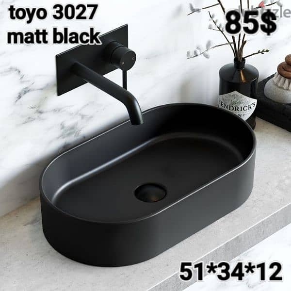 posee sinks black/grey . مغاسل أسود/رمادي 2