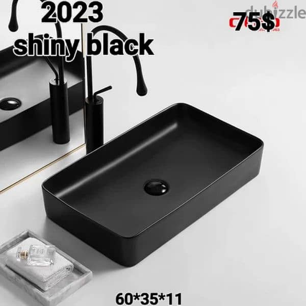 posee sinks black/grey . مغاسل أسود/رمادي 8