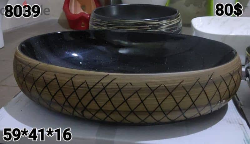 posee sinks black/grey . مغاسل أسود/رمادي 13