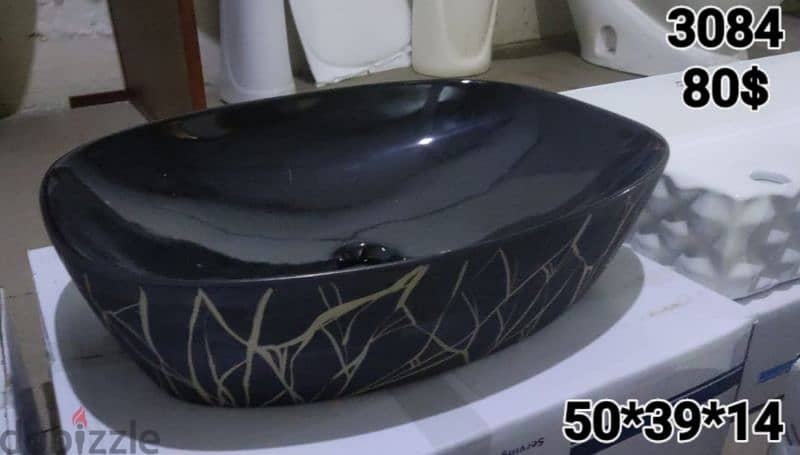 posee sinks black/grey . مغاسل أسود/رمادي 14