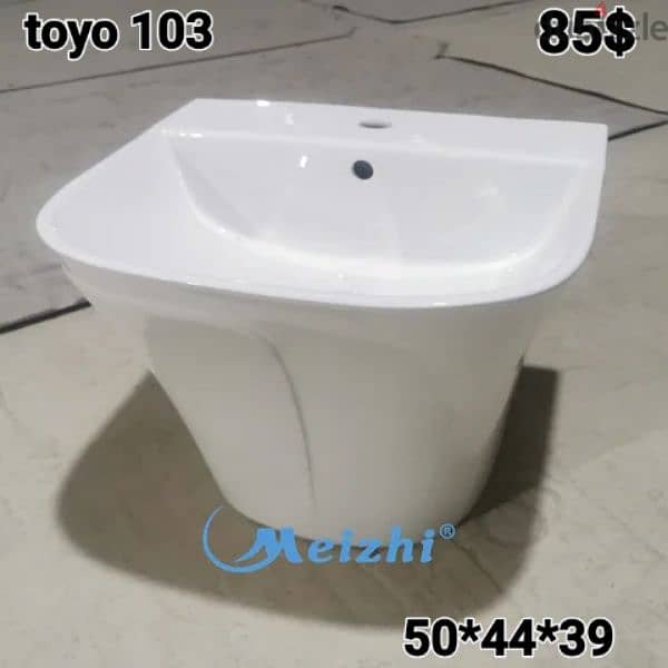 Wall hung sinks. مغاسل تعليق بالحيط 3