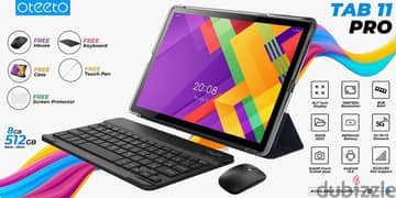 OTEETO TAB 10" 8GB 512GB FREE GIFTS 0