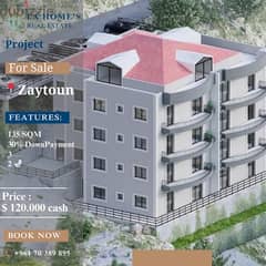 apartments for sale in zaytoun شقق للبيع في زيتون 0