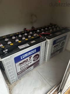 Acid LUMINOUS BATTERIES  (Set of 4)