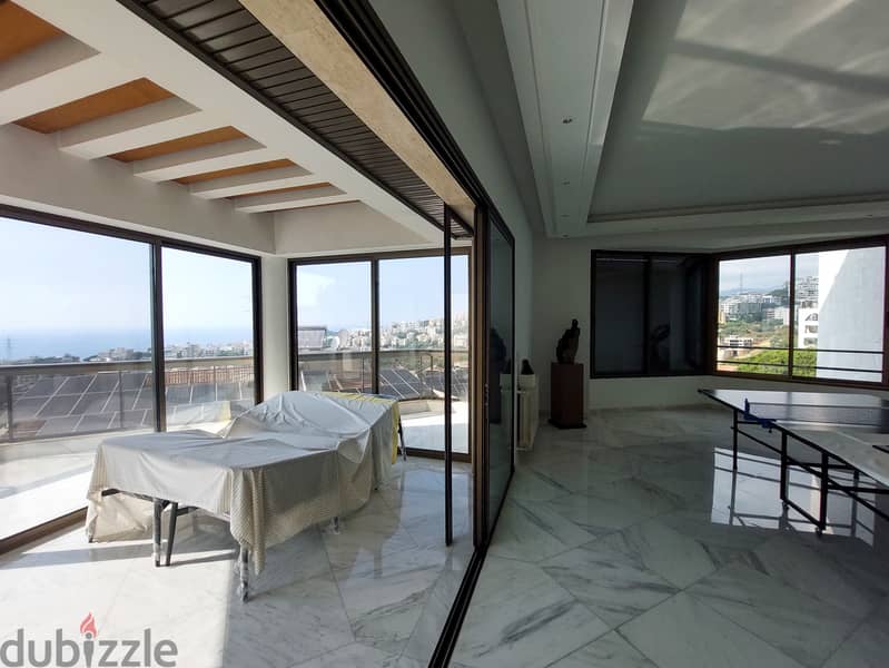 380 SQM Apartment in Mtayleb with Breathtaking Sea & Mountain View 2