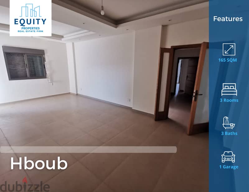 165 SQM Apartment For Sale In Hboub jbeil شقة للبيع في حبوب #KR895114 0