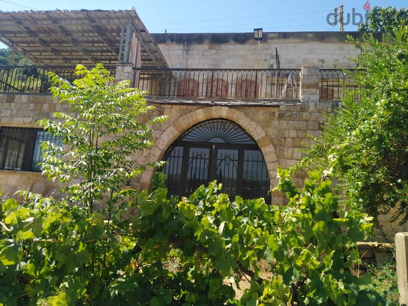 بيت تقليدي+ارض للبيع المتن صليما بعبدات Old Traditional Stone House 9