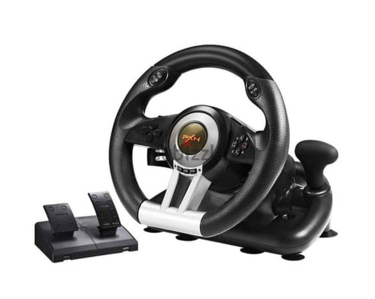 pxn v3ll steering wheel racing game for xbox one px3 px4 PC Black pxn 1