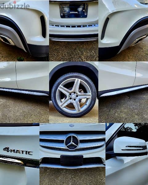 MERCEDES-BENZ GLA 250 4MATIC 2015 AMG full 97000miles اجنبية شبه جديدة 6