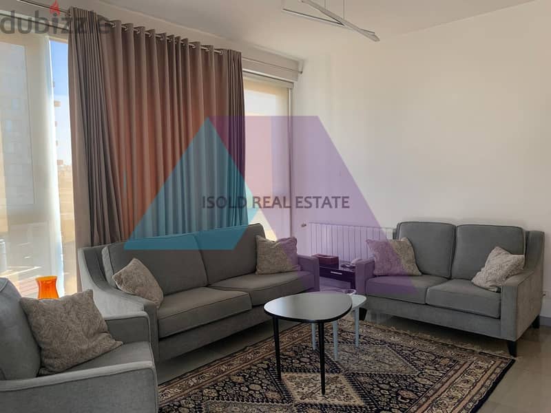 Brand new Furnished 170 m2 apartment for rent in Hamra 2