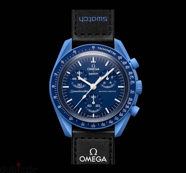 OMEGA X SWATCH MOONSWATCH - MISSION TO NEPTUNE - NEW + EXTRA STRAP 1