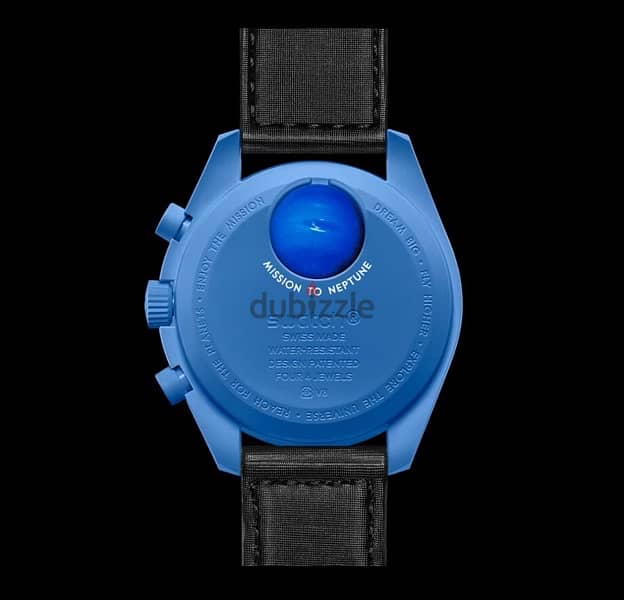 OMEGA X SWATCH MOONSWATCH - MISSION TO NEPTUNE - NEW + EXTRA STRAP 2