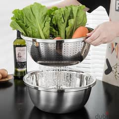 304 Stainless Steel Microporous Colander(1pc)