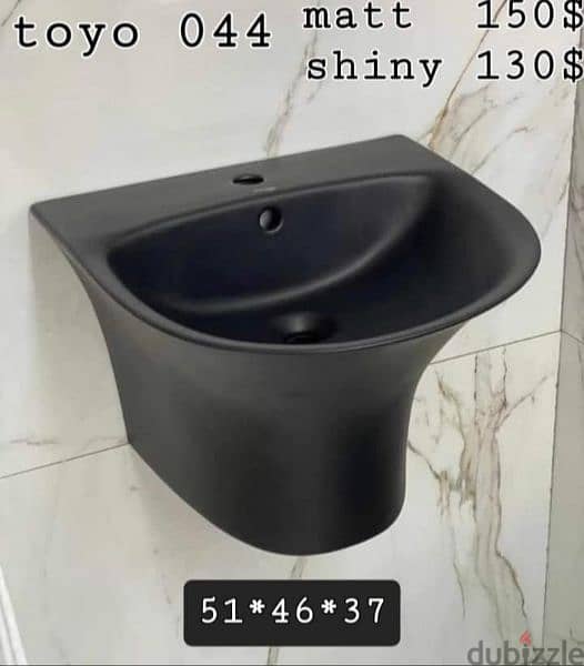 كرسي تعليق  اببض/أسود/رمادي . white/black/grey wall hung toilet seats 18