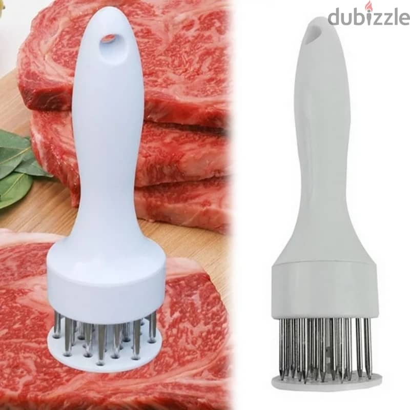 Stainless Steel Meat Tenderizer Needle Tool 1