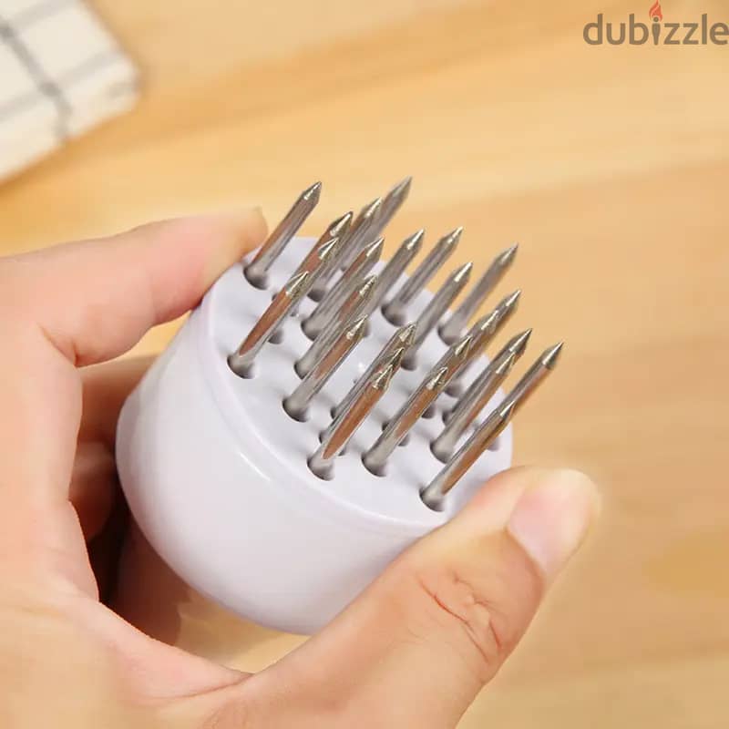 Stainless Steel Meat Tenderizer Needle Tool 2