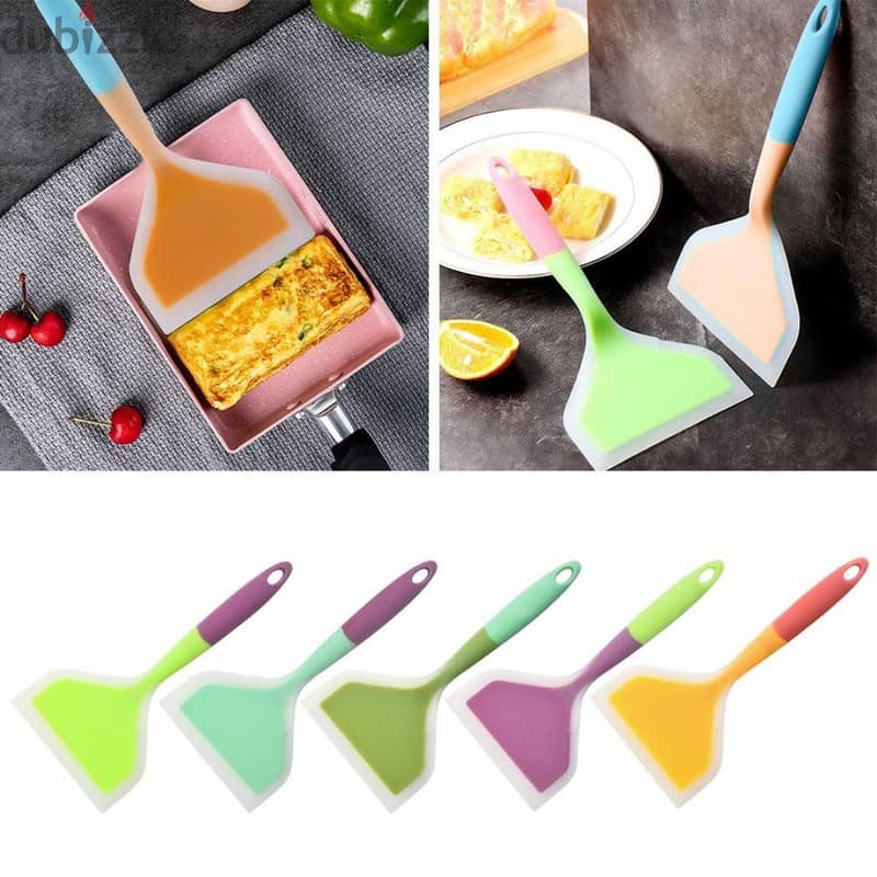 Silicone Spatula Kitchen Scraper 0