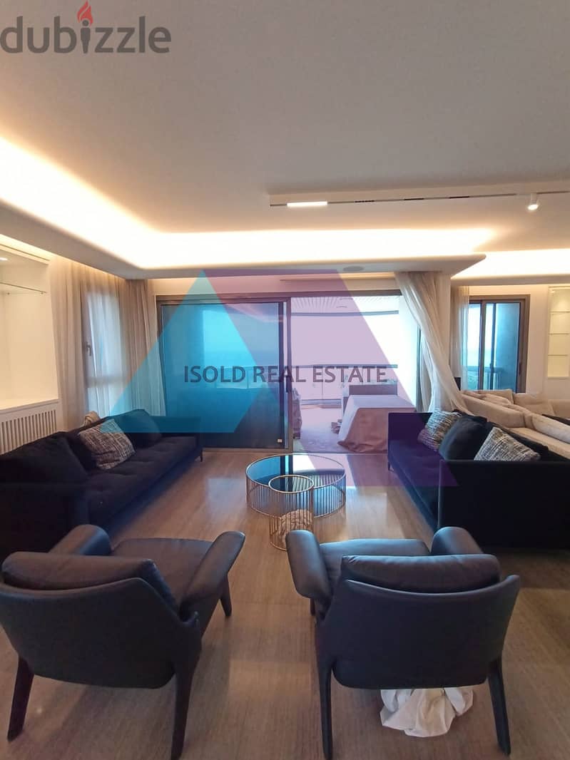 Luxurious Furnished 435 m2 apartment +open view for sale in Dbayeh 2