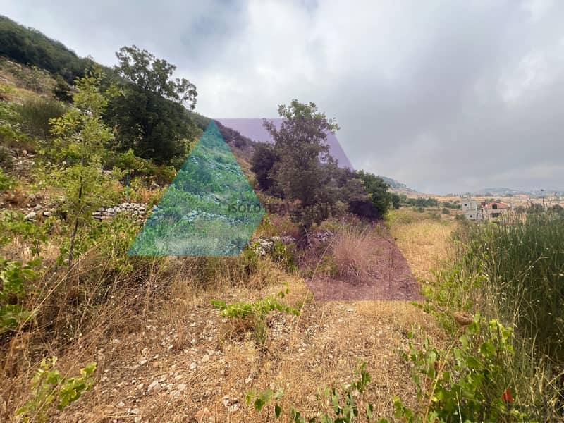 A 1500 m2 land having an open mountain view for sale in Ehmej 0