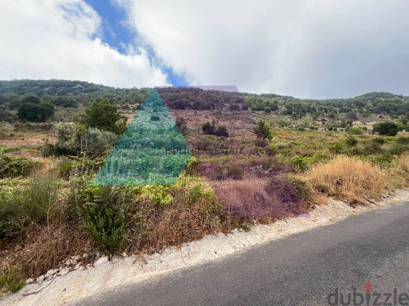 A 1500 m2 land having an open mountain view for sale in Ehmej 2