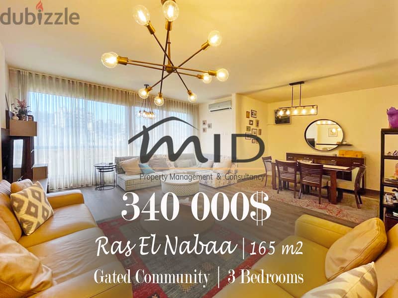 Ras El Nabaa | Excellent Neighborhood | Signature 165m² | Open Views 1