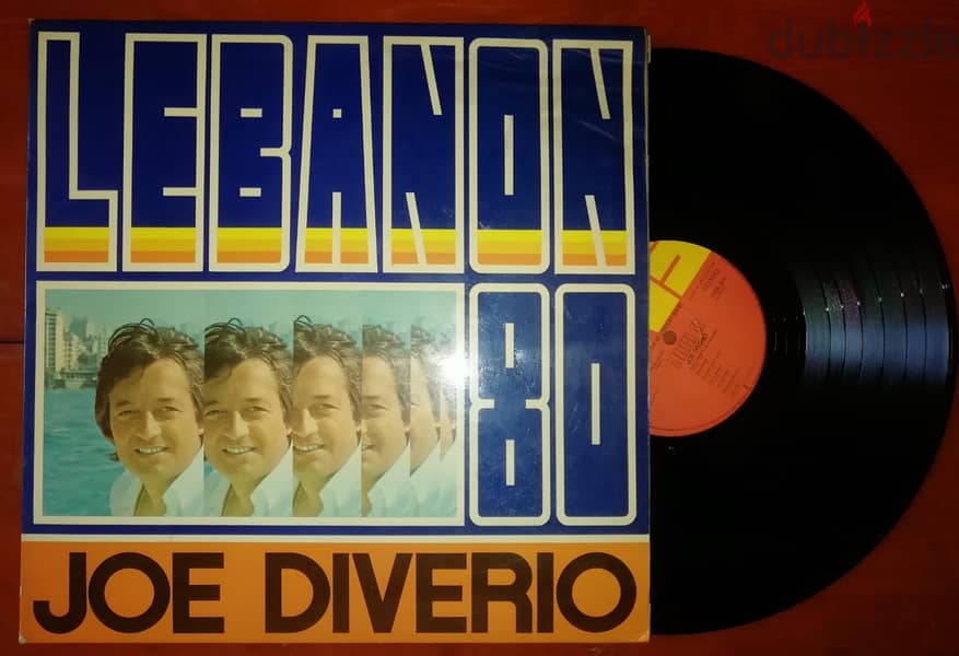 Joe Diverio "Lebanon 80" vinyl gatefold cover vg  vinyl vg 0