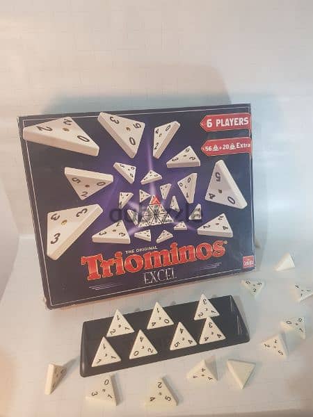 BOARD GAME "TRIOMINOS" FOR SALE !!! 0