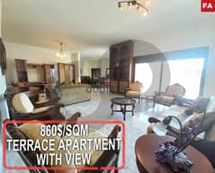 220sqm, Terrace, Great View, Metn, Rabieh/ الرابية REF#FA112210 0