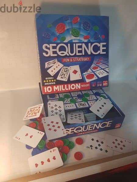 BOARD GAME "SEQUENCE" FOR SALE !!! 1