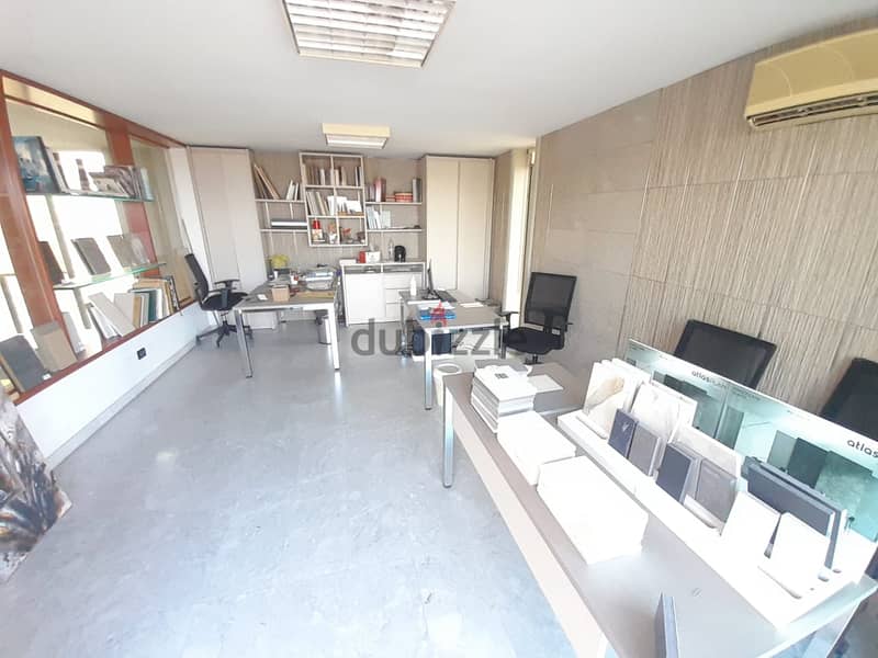 Prime location Fully Furnished 2 floors Office with Terrace in Mkalles 13