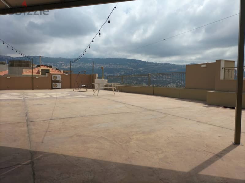 Studio in the Heart of Yarzeh, Baabda with Panoramic View + Terrace 7