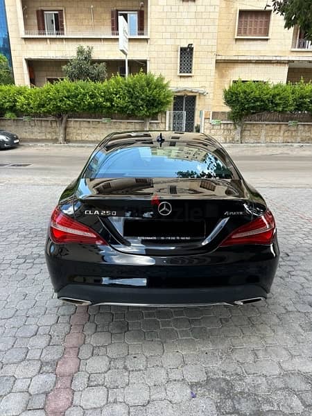 Mercedes CLA 250 AMG-line 4matic 2018 black on black (clean carfax) 5