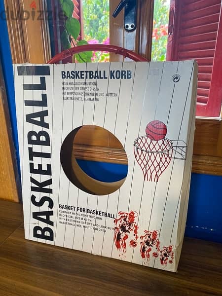 Basketball Korb/Ring In Box. كرة سلة 1