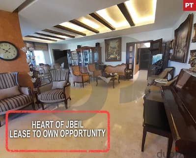 Lease to own, Fully furnished, Sea view, Jbeil/ جبيل  REF#PT112247