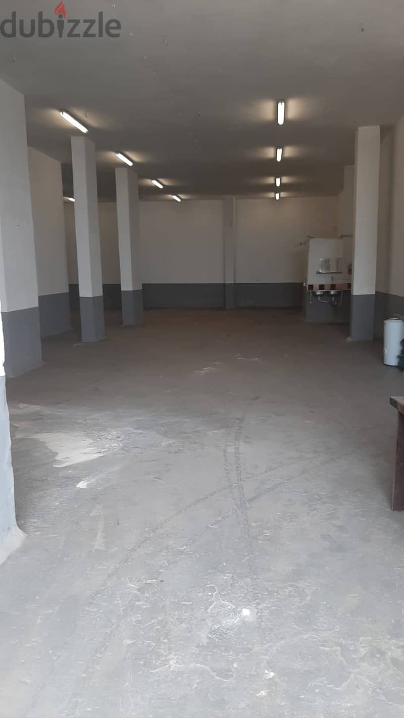 Ready to move Warehouse in Mansourieh Residential BLDG 1