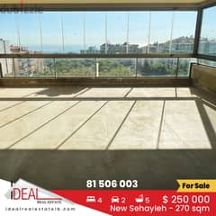 Duplex for sale in new sehayleh 270 SQM REF#NW56390