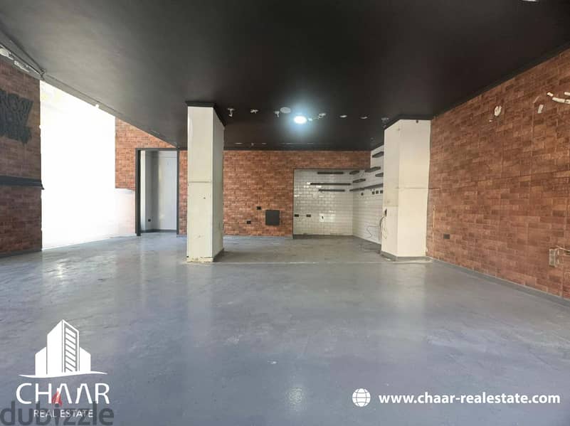 #R2058 - Spacious Shop for Rent in Hamra 1