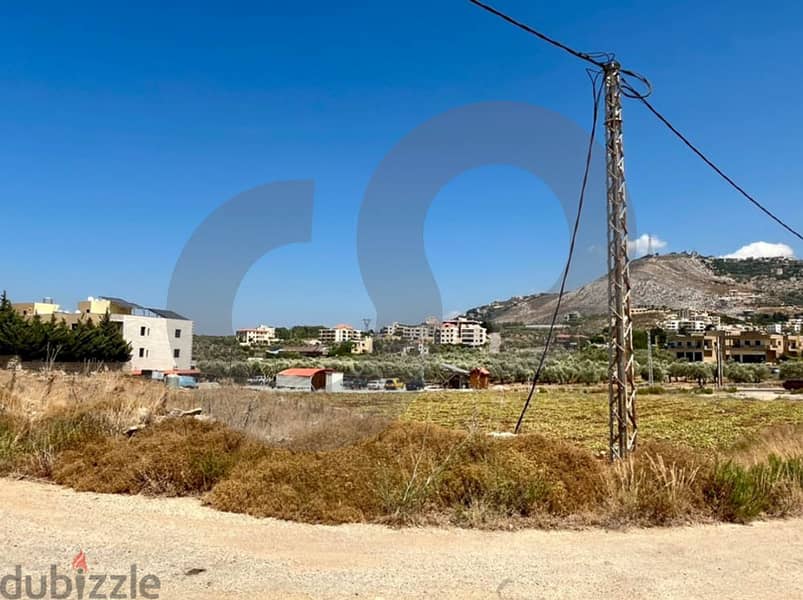 Exclusive, mountain view, flat land, Koura, Amioun/ أميون REF#NM112254 3