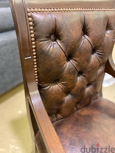 antique desk with chair 4