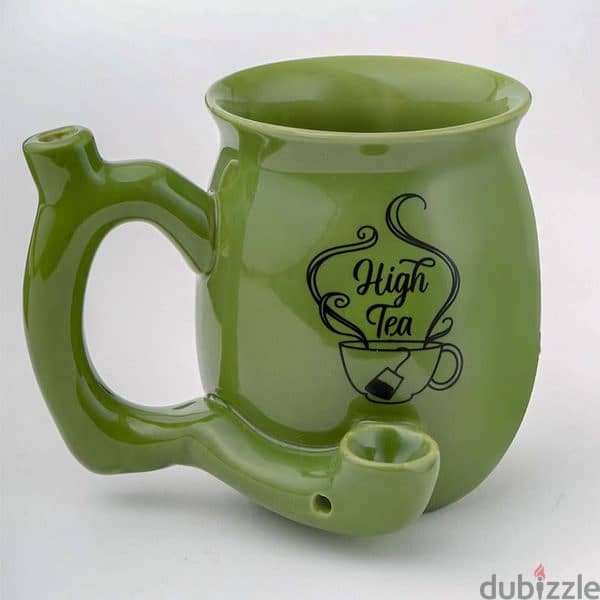 Ceramic Pipe Coffee Mug 0