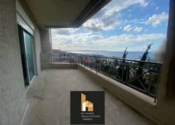 Sea view apartment in dbayeh 245m2 prime location 250,000$cash/ضبية