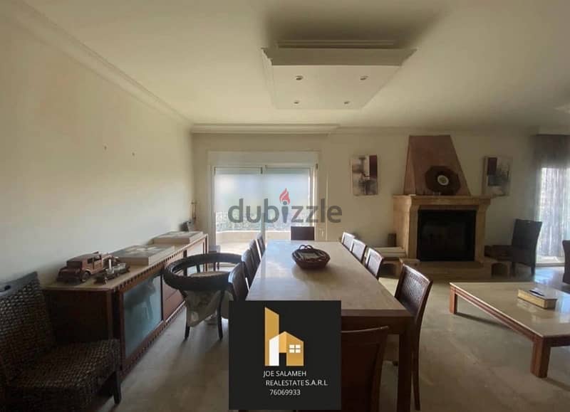 Sea view apartment in dbayeh 245m2 prime location 250,000$cash/ضبية 1