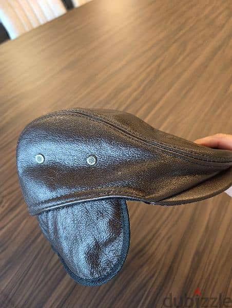 real leather hat 2