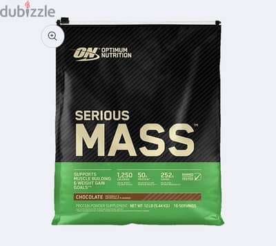 optimum nutrition mass gainer serious mass 6kg