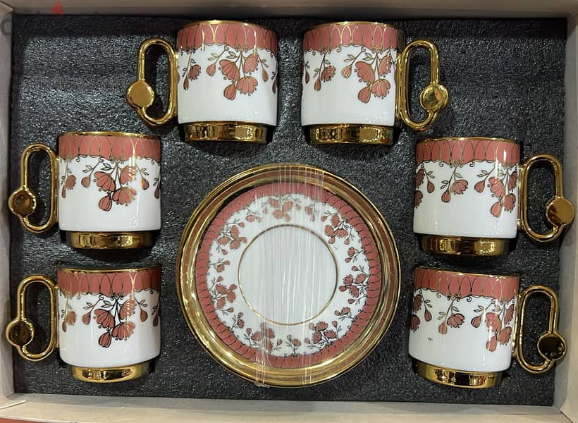 coffee cups set 4