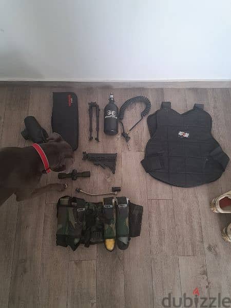 Paintball + Full equipment 1