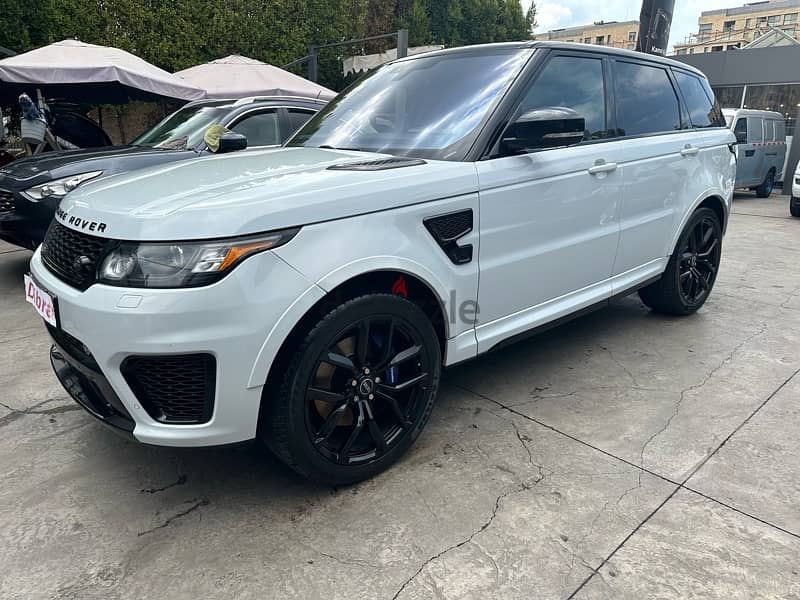 Land Rover Range Rover SVR 2016 Ajnabi and tesjil 3al adim 3