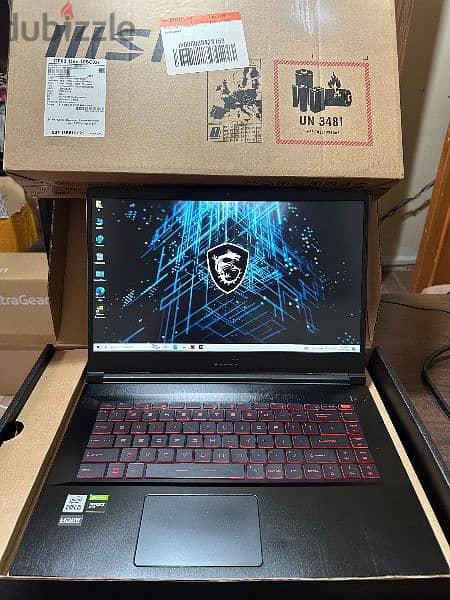 MSI Gaming Laptop core i5 10th gen 40GB ram 1tb ssd nvidia gtx 1650 1