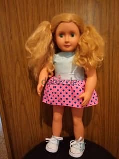 AUDREY ANN - OUR GENERETION from BATTAT Great As new doll +Converse=33 0