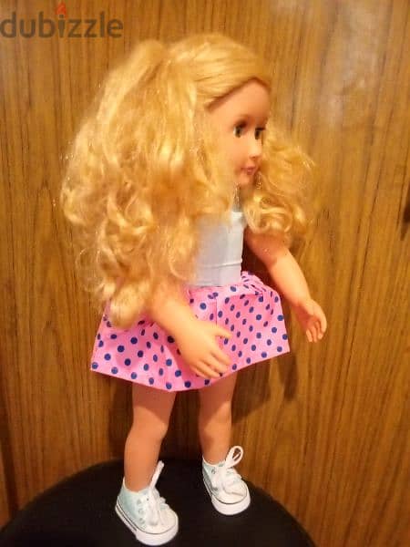 AUDREY ANN - OUR GENERETION from BATTAT Great As new doll +Converse=33 5